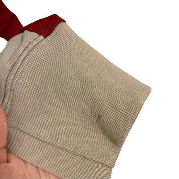 Abercrombie & Fitch Burgundy and Gray Track Jacket - Picture 13 of 16